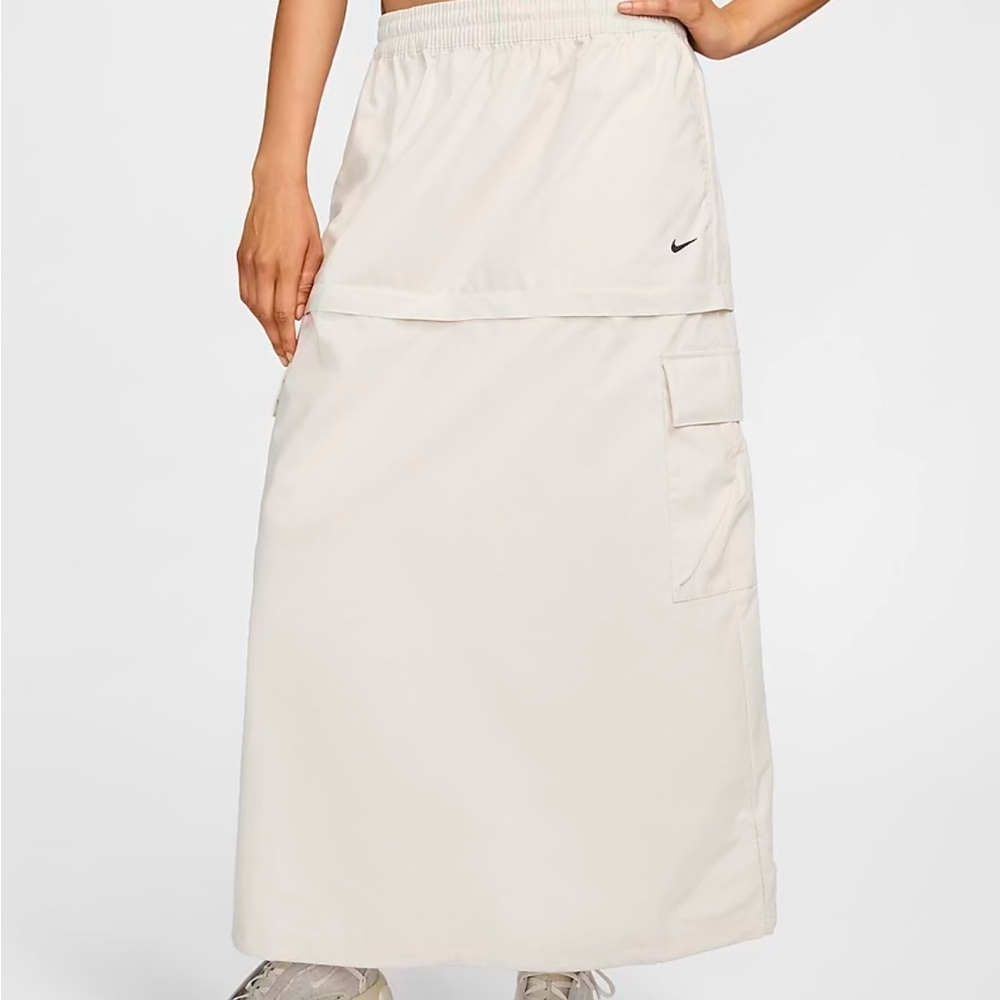 Nike Cargo Drawstring Skirt - Light Orewood